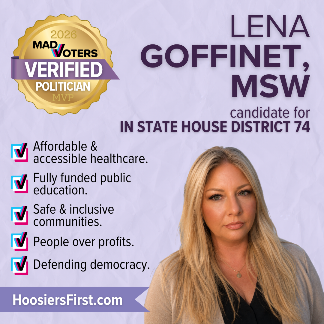Lena Goffinet — MADVoters Verified Politician (MVP) 2026